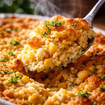 Image of Jiffy Scalloped Corn Casserole