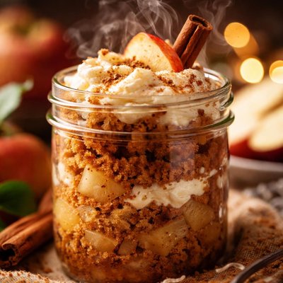 Image of Johnny Appleseed Cakes in Jar