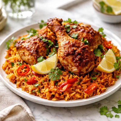 Image of Jollof Chicken and Rice
