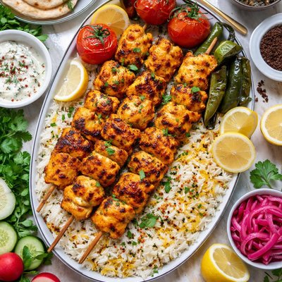Image of Joojeh Kabob Persian Style Grilled Chicken