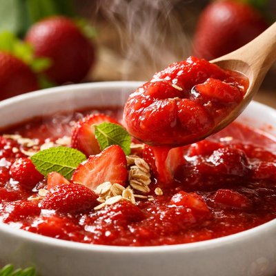 Image of Jordbaer Grod Danish Strawberry Pudding