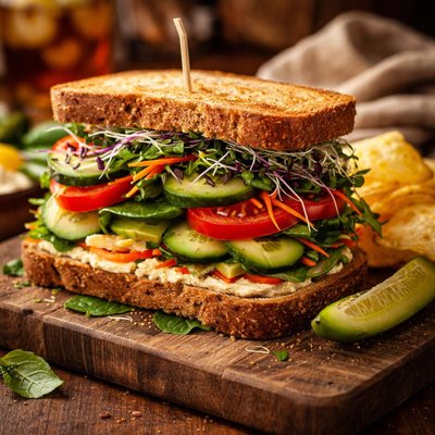 Image of Joslin Center Veggie Sandwich