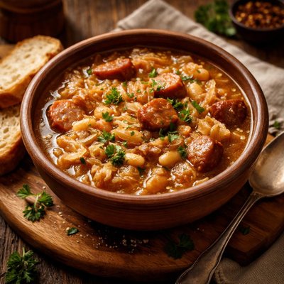 Image of Jota Sauerkraut Bean and Pork Soup