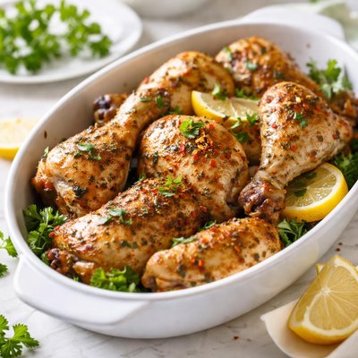 Image of Juicy Baked Chicken Pieces