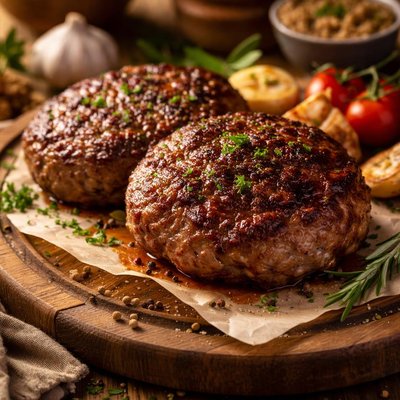 Image of Whole30 Juicy Beef and Pork Patty