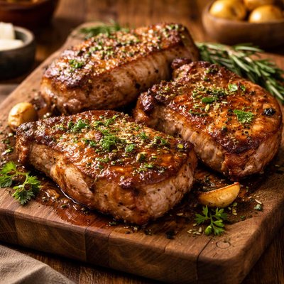 Image of Juicy Pork Loin Chops