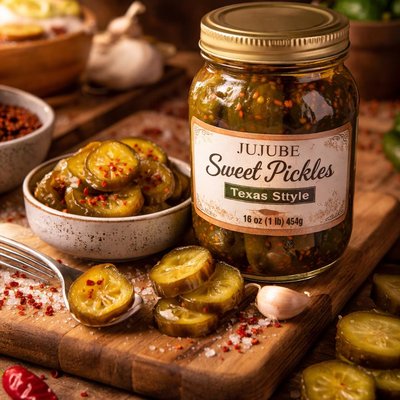 Image of Jujube Sweet Pickles Texas Style