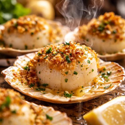 Image of Jumbo Baked Diver Scallops