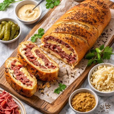 Image of Jumbo Reuben Loaf