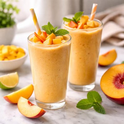 Image of Just Peachy Mango Smoothie