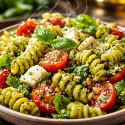 Image of Just Right Pesto Pasta Salad