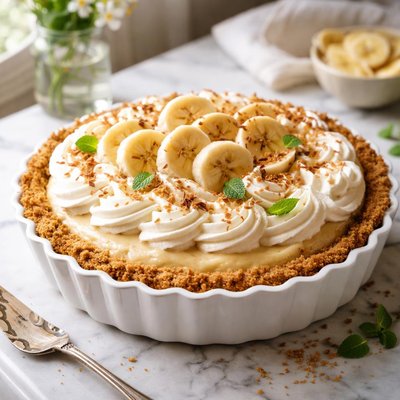 Image of Just the Right Size Banana Cream Pie