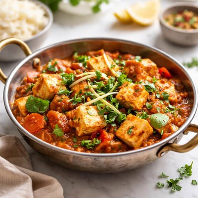 Image of Vegan Kadhai Paneer