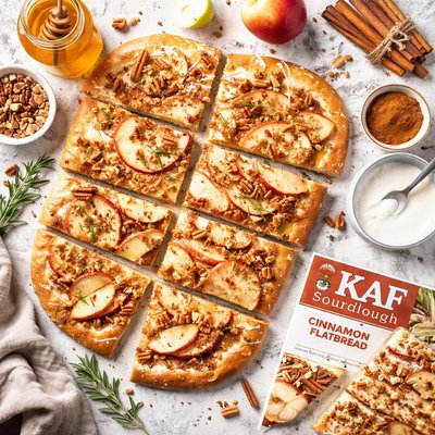 Image of Kaf Sourdough Cinnamon Apple Flatbread