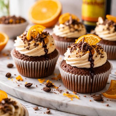 Image of Kahlua and Orange Cupcakes
