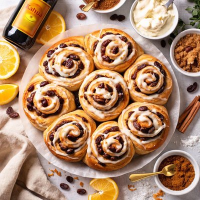 Image of Kahlua Cinnamon Raisin Rolls