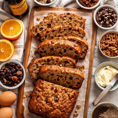 Image of Kahlua Date Nut Bread