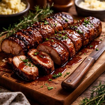 Image of Kahlua Grilled Pork Tenderloins