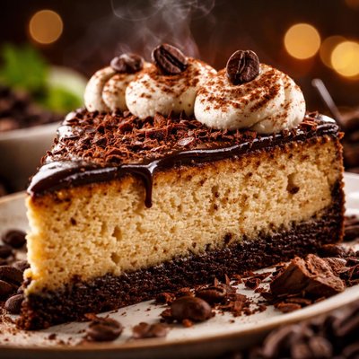 Image of Kahlua Mochaccino Cheesecake