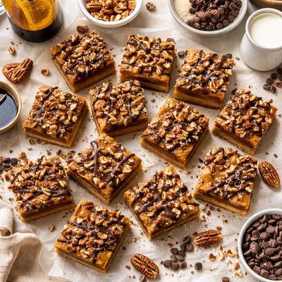 Image of Kahlua Praline Bars