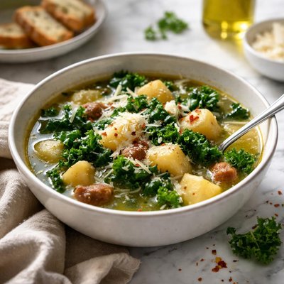 Image of Kale and Potato Soup