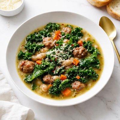 Image of Kale and Sausage Soup