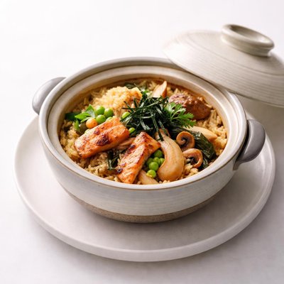 Image of Kama Meshi Yokokawa Style Rice Casserole