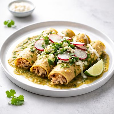 Image of Karens New Mexican Chicken Enchiladas Verde