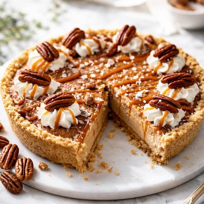 Image of Karol Z No Bake Pecan Pie