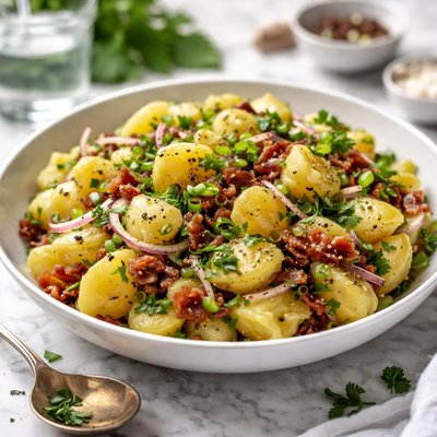 Image of Whole30 Kartoffelsalat (German Potato Salad)