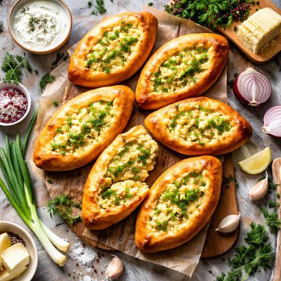 Image of Kartoshnik with Cheese and Onions