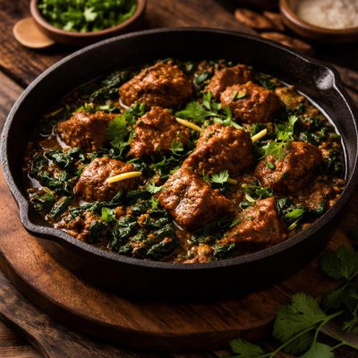 Image of Kashmir Lamb with Spinach