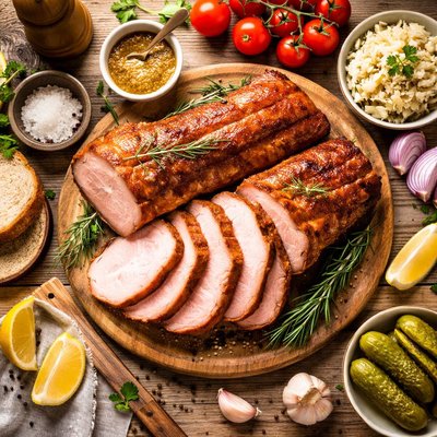 Image of Kassler Rippchen Smoked Pork Loin German Style