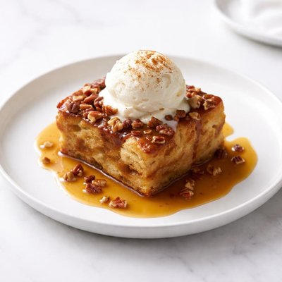Image of Keeneland Bread Pudding with Bourbon Sauce