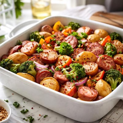 Image of Keilbasa Veggie Casserole