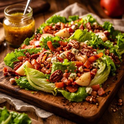 Image of Kentucky Bibb Salad with Apple Cider Vinaigrette