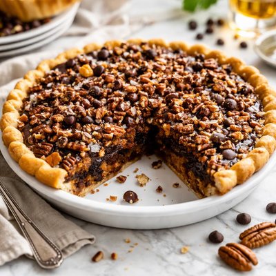 Image of Kentucky Bourbon Chocolate Nut Pie