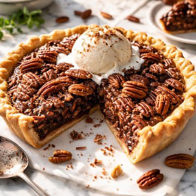 Image of Kentucky Chocolate Pecan Pie