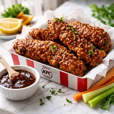 Image of Kentucky Fried Chicken Honey Bbq Chicken Strips