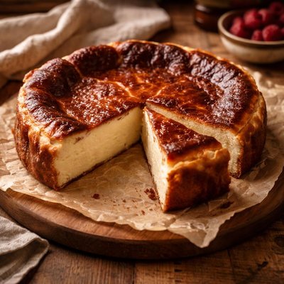 Image of Cheesecake vasca keto de la dieta mediterránea