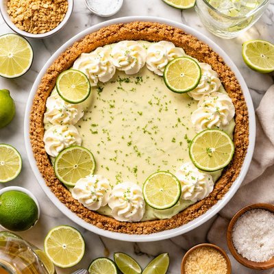 Image of Key Lime Margarita Pie