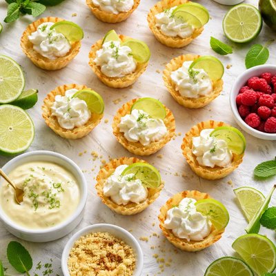 Image of Key Lime Phyllo Tarts