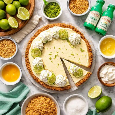 Image of Key Lime Pie Copycat Recipe from Pappadeaux Restaurant