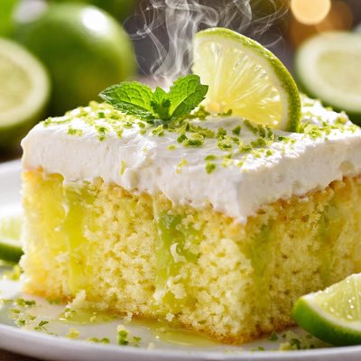 Image of Key Lime Poke Cake