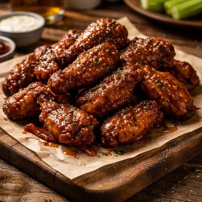 Image of Kfc Honey Barbecue Wings Copycat