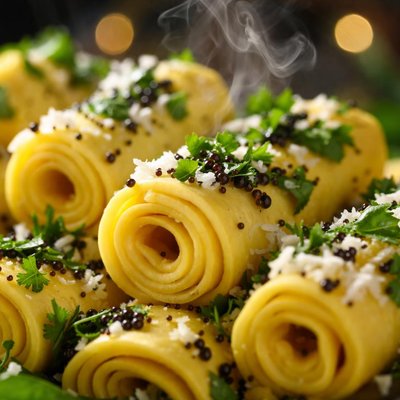 Image of Vegan Khandvi