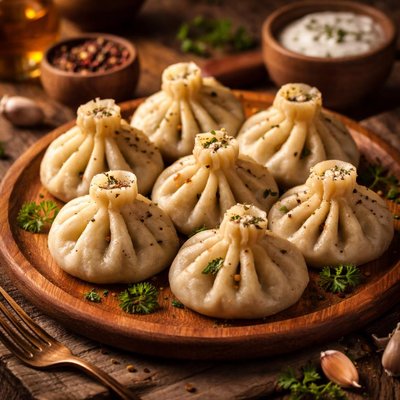 Image of Khinkali Ground Meat Filled Pasta Pockets