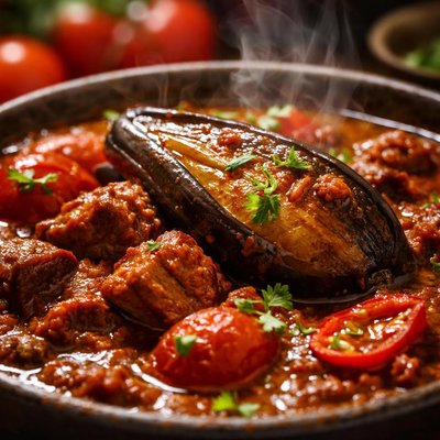 Image of Khoresht E Bademjan Eggplant Stew