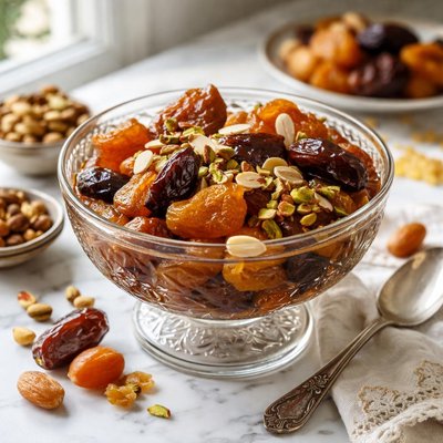 Image of Khoshaf Dried Fruit and Nut Compote Iran Middle East