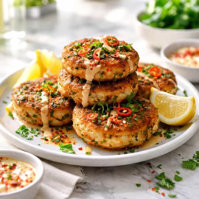 Image of Kicked Up Fish Cakes